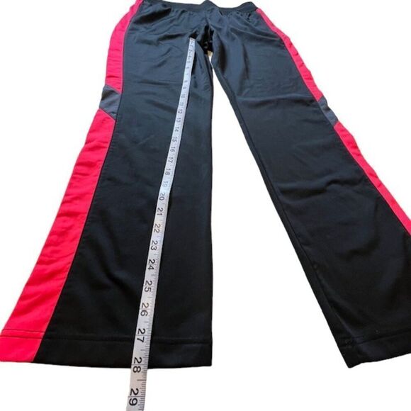 BCG Women's Running Track Pants Black with Red Soft Waist Size Large - Picture 4 of 10
